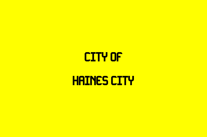 Human Resource Management City of Haines City