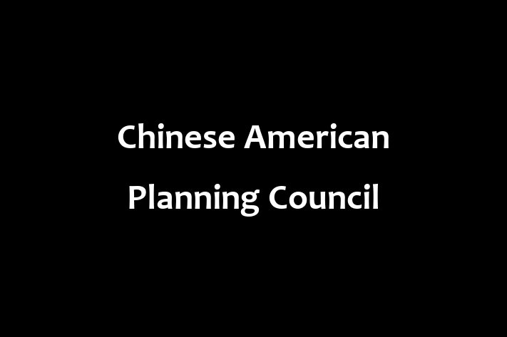 Personnel Management Chinese American Planning Council