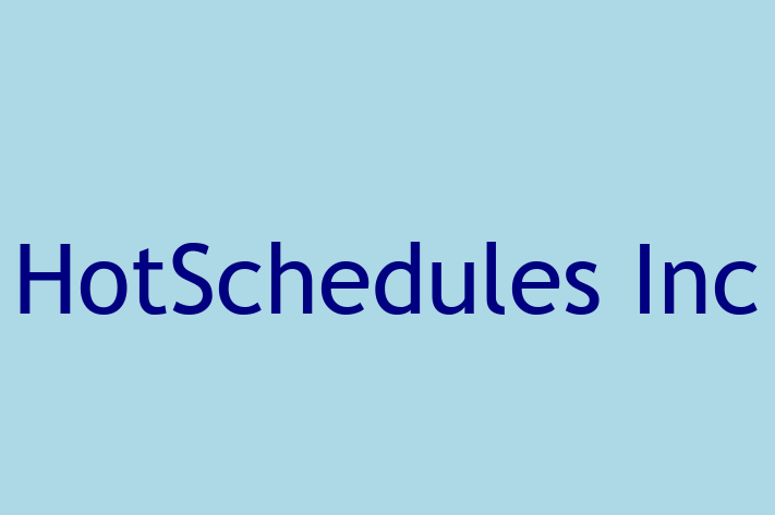 Digital Solutions Provider HotSchedules Inc