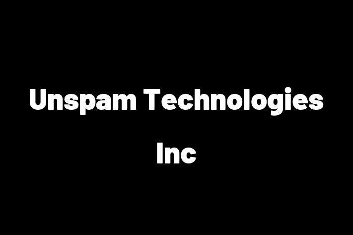 Software Firm Unspam Technologies Inc