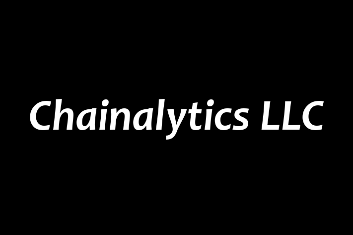 Software Consultancy Chainalytics LLC