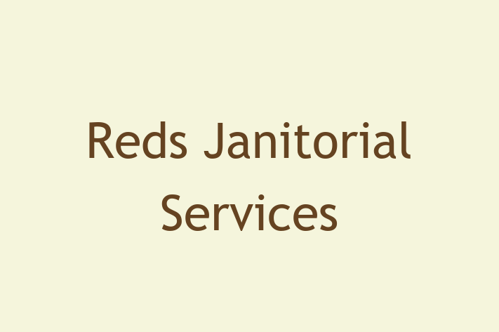 Sanitizing Services Reds Janitorial Services