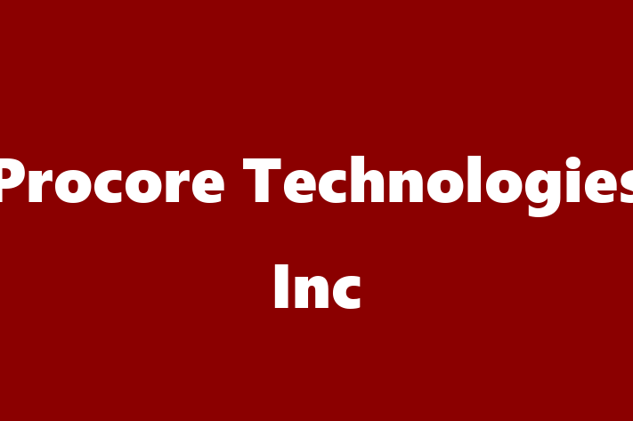 Technology Solutions Firm Procore Technologies Inc