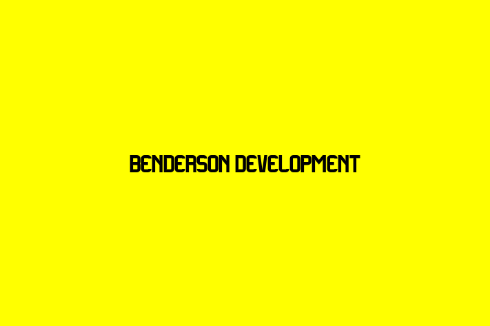 Employee Relations Benderson Development