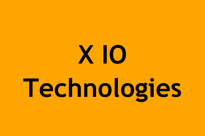 Software Services Company X IO Technologies