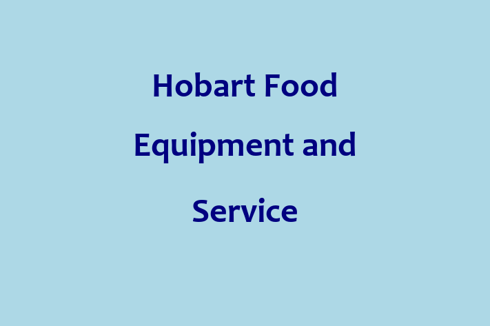 People Management Hobart Food Equipment and Service