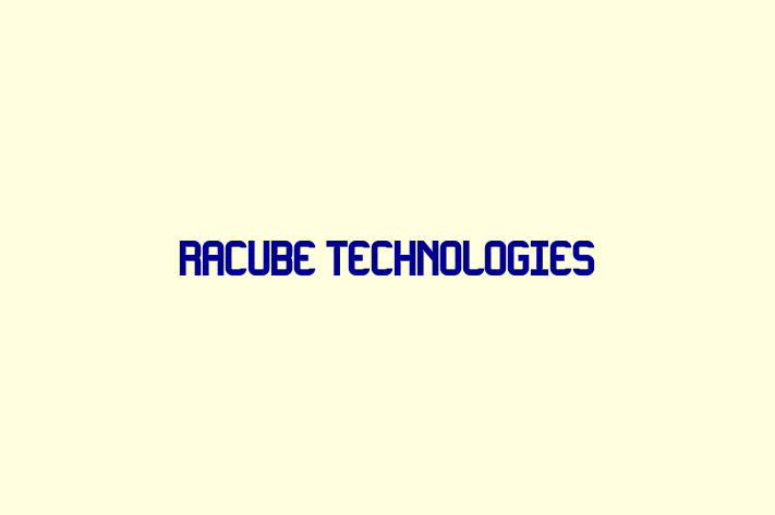 Staff Management RACube Technologies