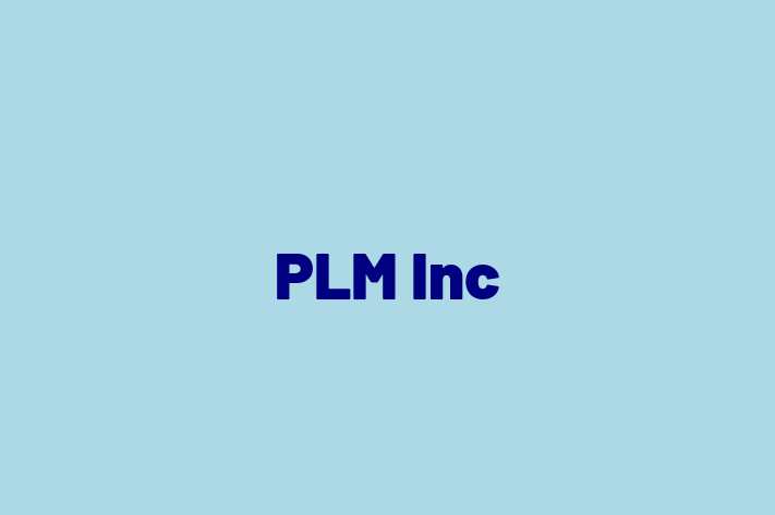 Software Development Firm PLM Inc