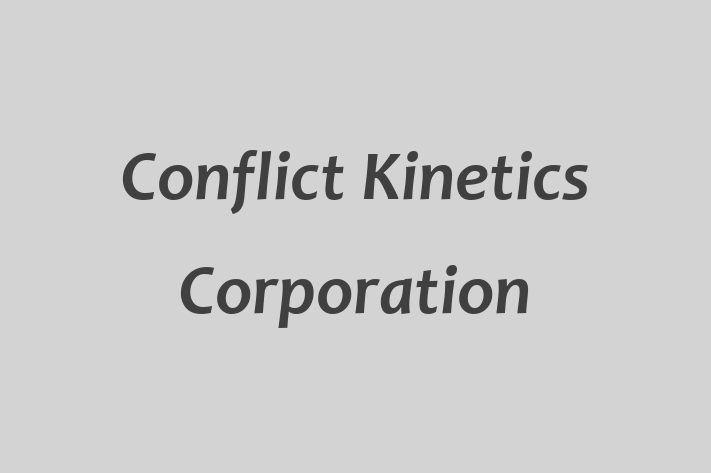 Staff Management Conflict Kinetics Corporation