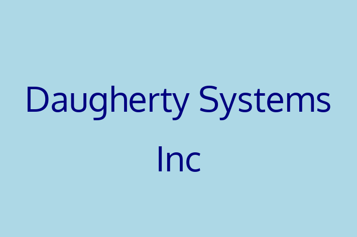 Software Development Company Daugherty Systems Inc