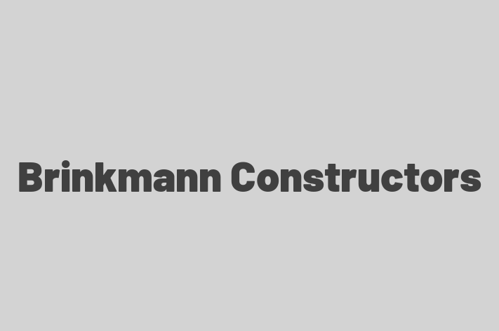 Personnel Management Brinkmann Constructors