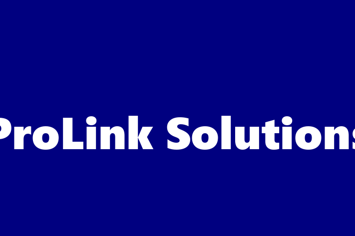 Software Consultancy ProLink Solutions