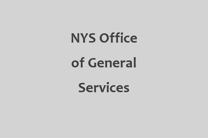 Personnel Management NYS Office of General Services