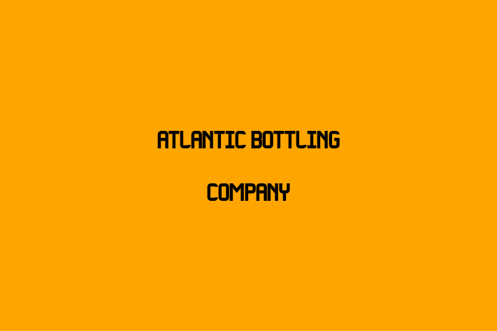 Human Resource Management Atlantic Bottling Company