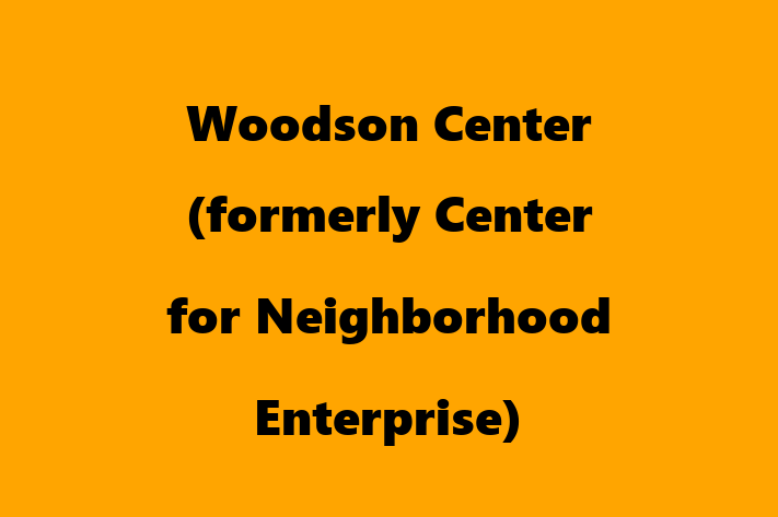 Labor Relations Woodson Center formerly Center for Neighborhood Enterprise