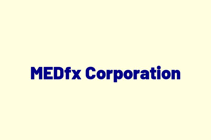 Software Firm MEDfx Corporation