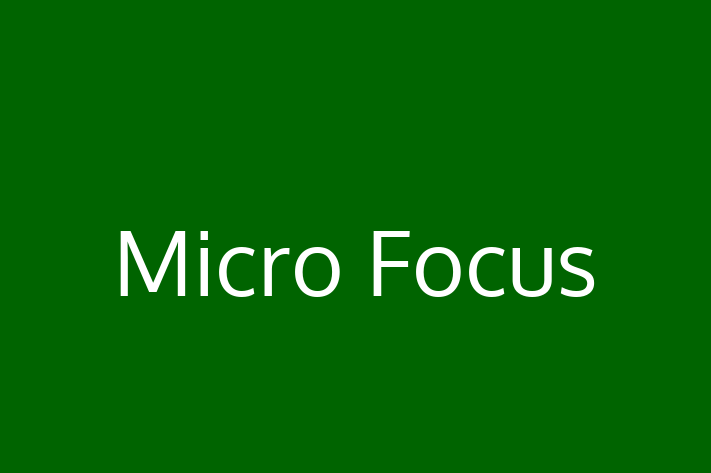 Software Firm Micro Focus