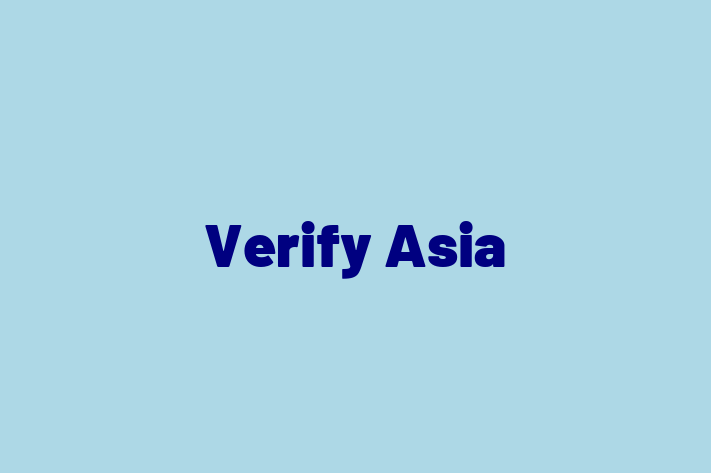 Tech Firm Verify Asia