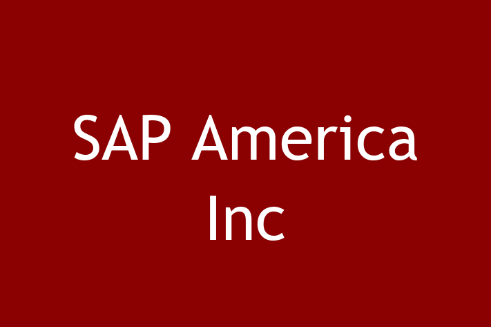 Tech Firm SAP America Inc