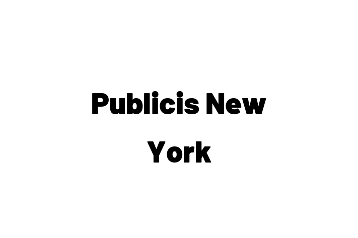 Tech Solutions Company Publicis New York