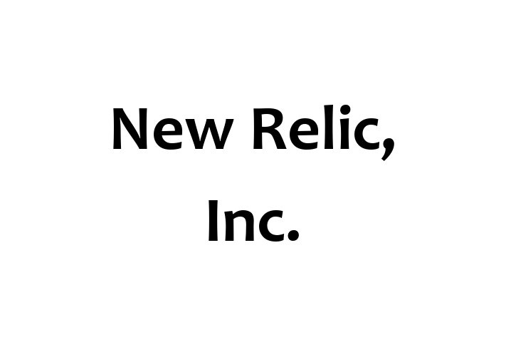 Application Development Company New Relic Inc.