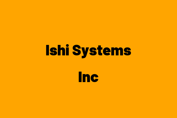 Software Engineering Company Ishi Systems Inc