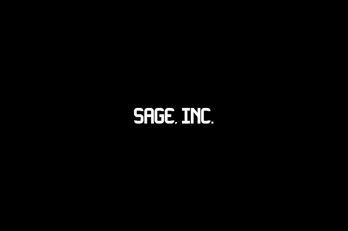 Software Development Firm Sage Inc.