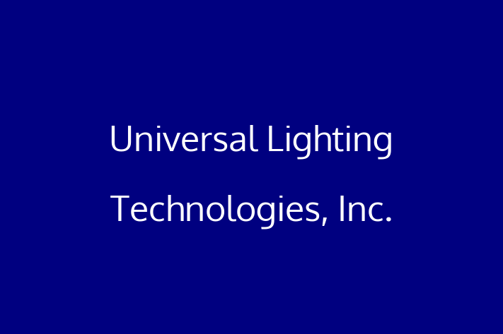 Software Engineering Company Universal Lighting Technologies Inc.