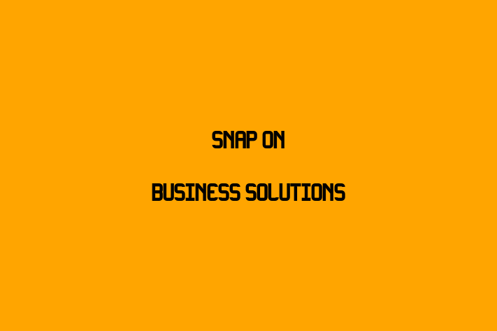 Tech Firm Snap on Business Solutions