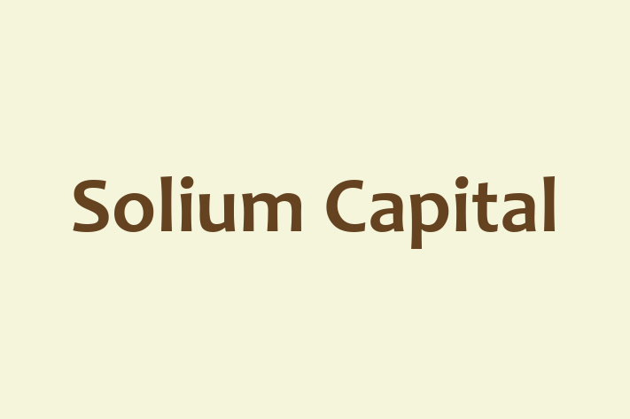 Software Consultancy Solium Capital