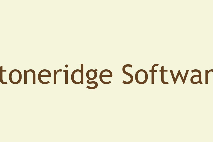 Software Development Firm Stoneridge Software