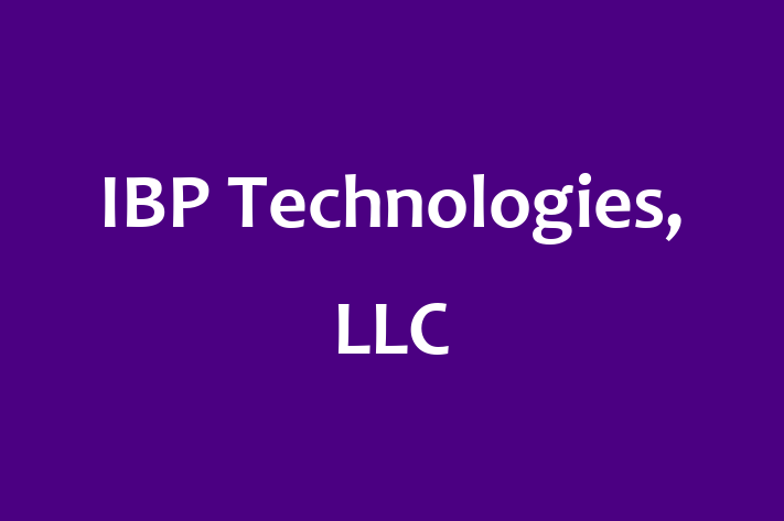 Employee Resource Management IBP Technologies LLC