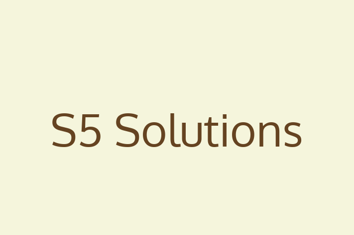 Software Firm S5 Solutions