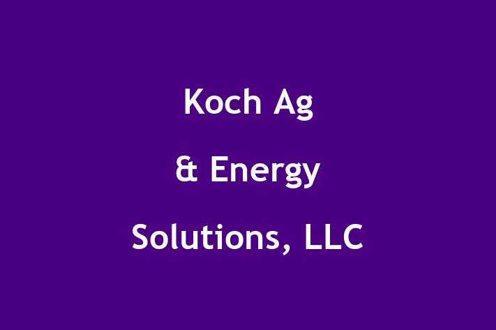 HR Administration Koch Ag Energy Solutions LLC