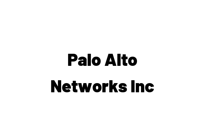 Software Development Firm Palo Alto Networks Inc