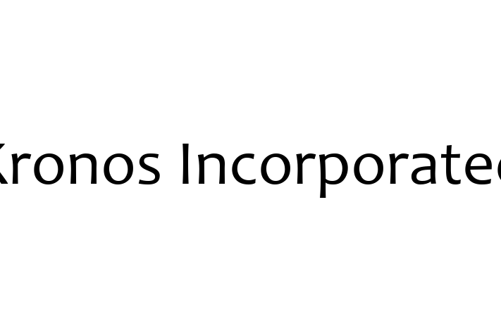 Digital Solutions Provider Kronos Incorporated