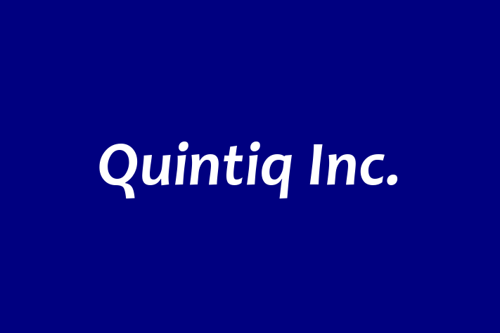 Software Firm Quintiq Inc.