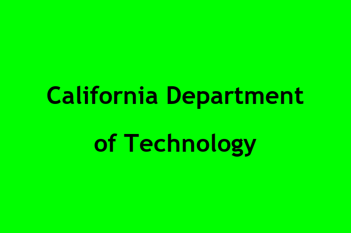 Employee Resource Management California Department of Technology