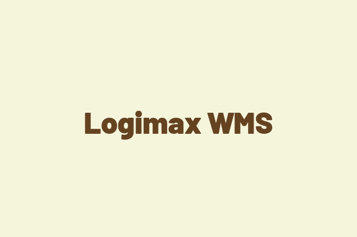 Software Development Company Logimax WMS