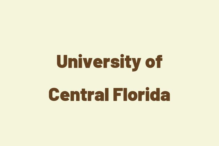 Talent Management University of Central Florida