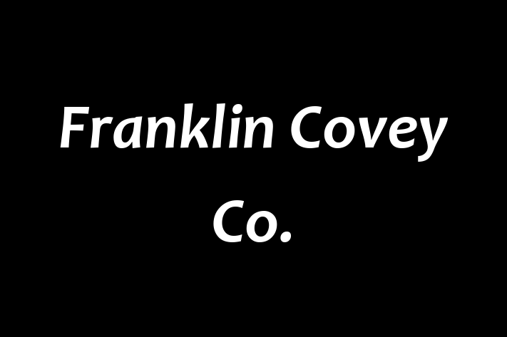 Tech Firm Franklin Covey Co.