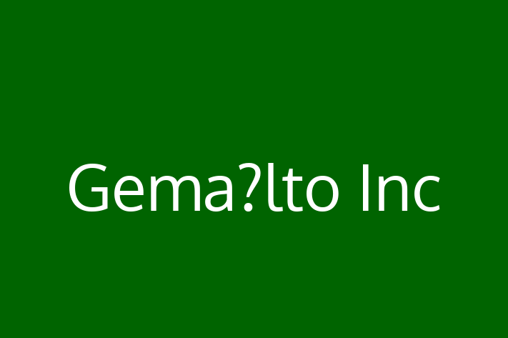 Software House Gemalto Inc