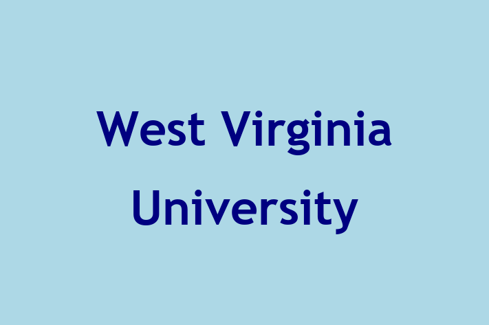 Staff Management West Virginia University