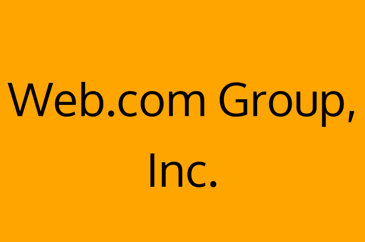 Software Development Company Web.com Group Inc.