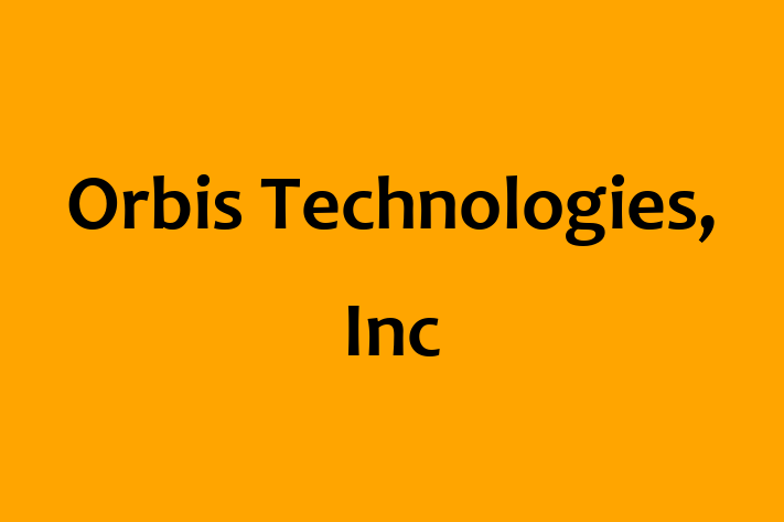 Application Development Company Orbis Technologies Inc