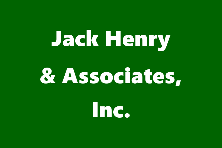 Software Engineering Company Jack Henry  Associates Inc.