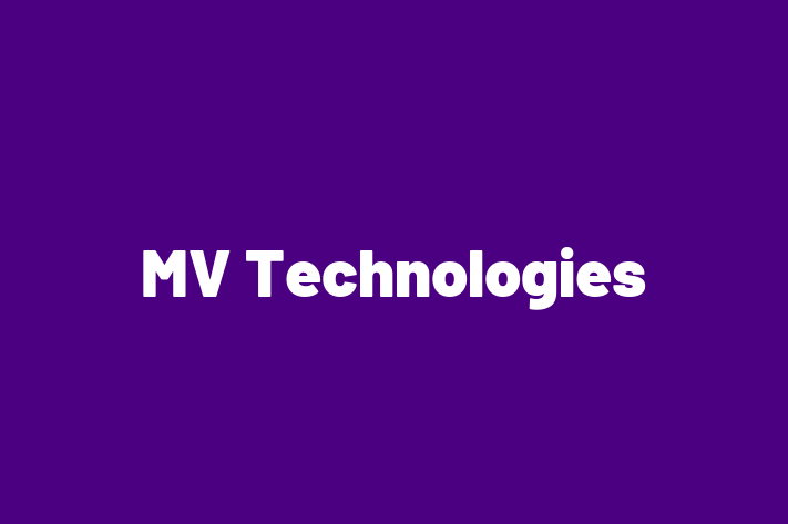 Human Capital Management MV Technologies