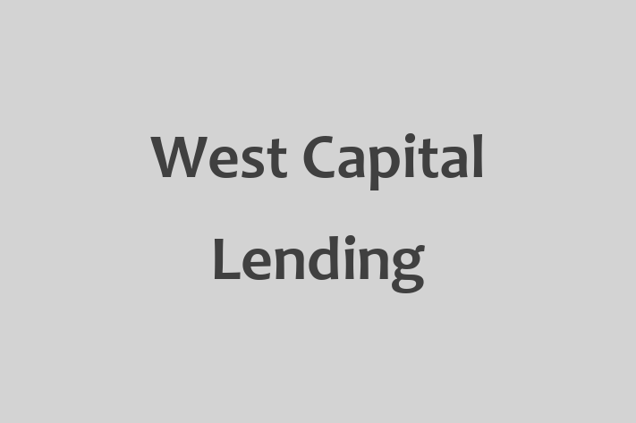 Employee Relations West Capital Lending