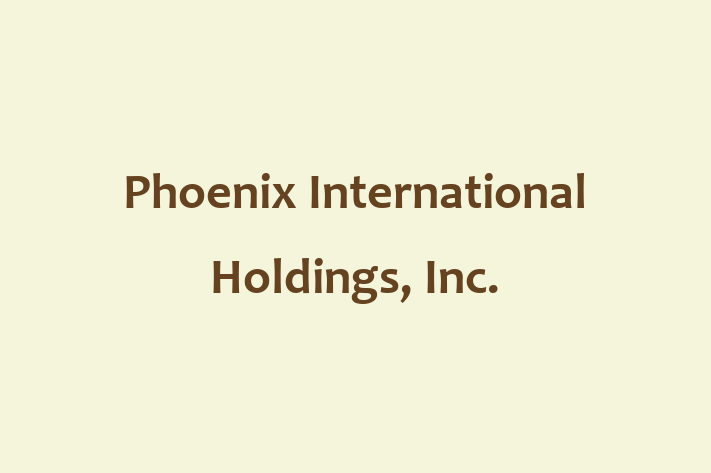 Tech Firm Phoenix International Holdings Inc.