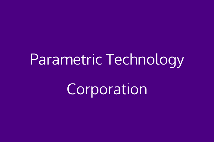 Software Consultancy Parametric Technology Corporation